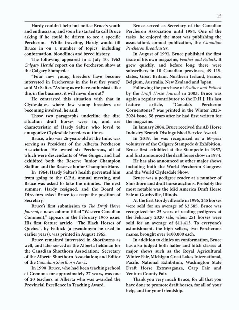 The Clippity-Clop Chronicle - August 2025 - Page 15