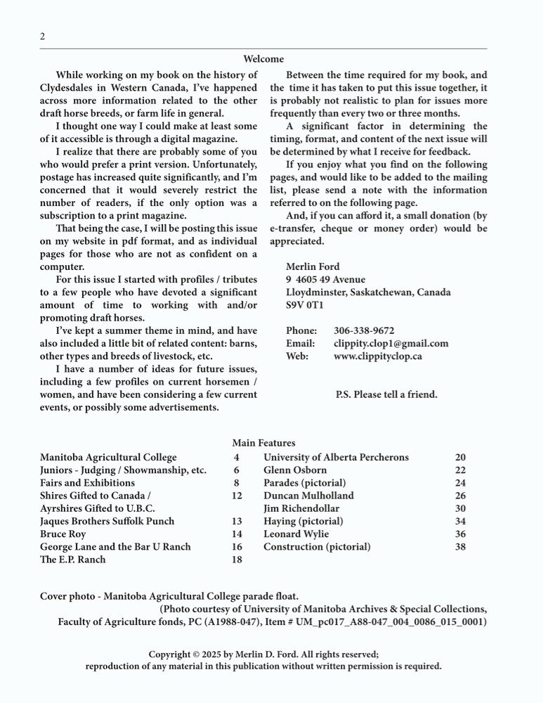 The Clippity-Clop Chronicle - August 2025 - Page 2